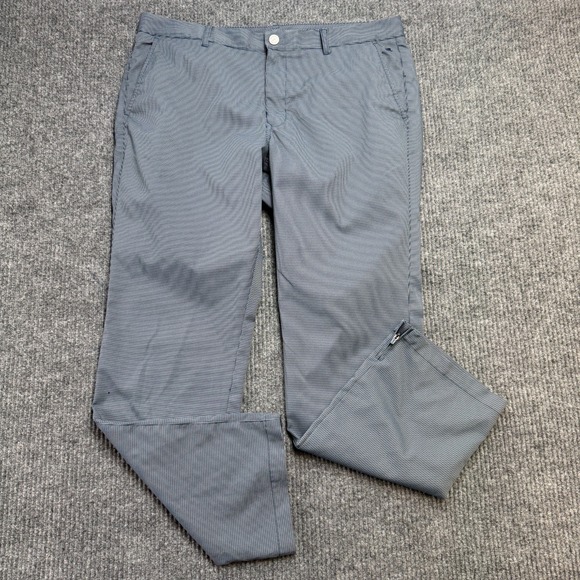Bonobos Other - Bonobos Maide Golf Pants Mens 38x32 Blue Houndstooth Straight Performance Preppy